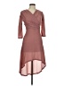 Dani Brown Burgundy Cocktail Dress Size M - photo 1