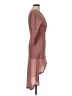 Dani Brown Burgundy Cocktail Dress Size M - photo 4