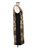 PREMISE Paisley Black Cocktail Dress Size L - photo 4