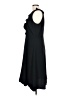Ann Taylor 100% Polyester Solid Black Cocktail Dress Size 12 - photo 5