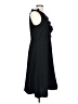 Ann Taylor 100% Polyester Solid Black Cocktail Dress Size 12 - photo 4