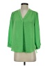 Vince Camuto 100% Polyester Green 3/4 Sleeve Blouse Size S - photo 1