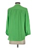 Vince Camuto 100% Polyester Green 3/4 Sleeve Blouse Size S - photo 2