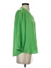 Vince Camuto 100% Polyester Green 3/4 Sleeve Blouse Size S - photo 4