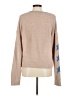 hello nite 100% Polyester Stars Tan Pullover Sweater Size M - photo 2