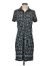 Max Studio Print Blue Casual Dress Size S - photo 1
