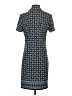 Max Studio Print Blue Casual Dress Size S - photo 2