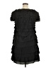 Amsale 100% Polyester Black Cocktail Dress Size 16 - photo 2