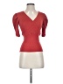 Catherine Malandrino Red Short Sleeve Top Size S - photo 1