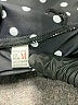 Unbranded Polka Dots Black Swimsuit Top Size M - photo 3