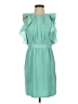 Shoshanna 100% Polyester Solid Teal Cocktail Dress Size 2 - photo 1