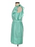 Shoshanna 100% Polyester Solid Teal Cocktail Dress Size 2 - photo 5