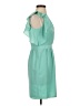Shoshanna 100% Polyester Solid Teal Cocktail Dress Size 2 - photo 4
