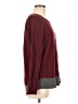 Kersh Color Block Burgundy Pullover Sweater Size M - photo 4