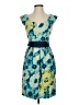 Floreat Tropical Blue Cocktail Dress Size 0 - photo 1