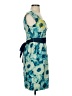 Floreat Tropical Blue Cocktail Dress Size 0 - photo 4