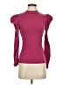 Shein Burgundy Long Sleeve Top Size 4 - photo 1