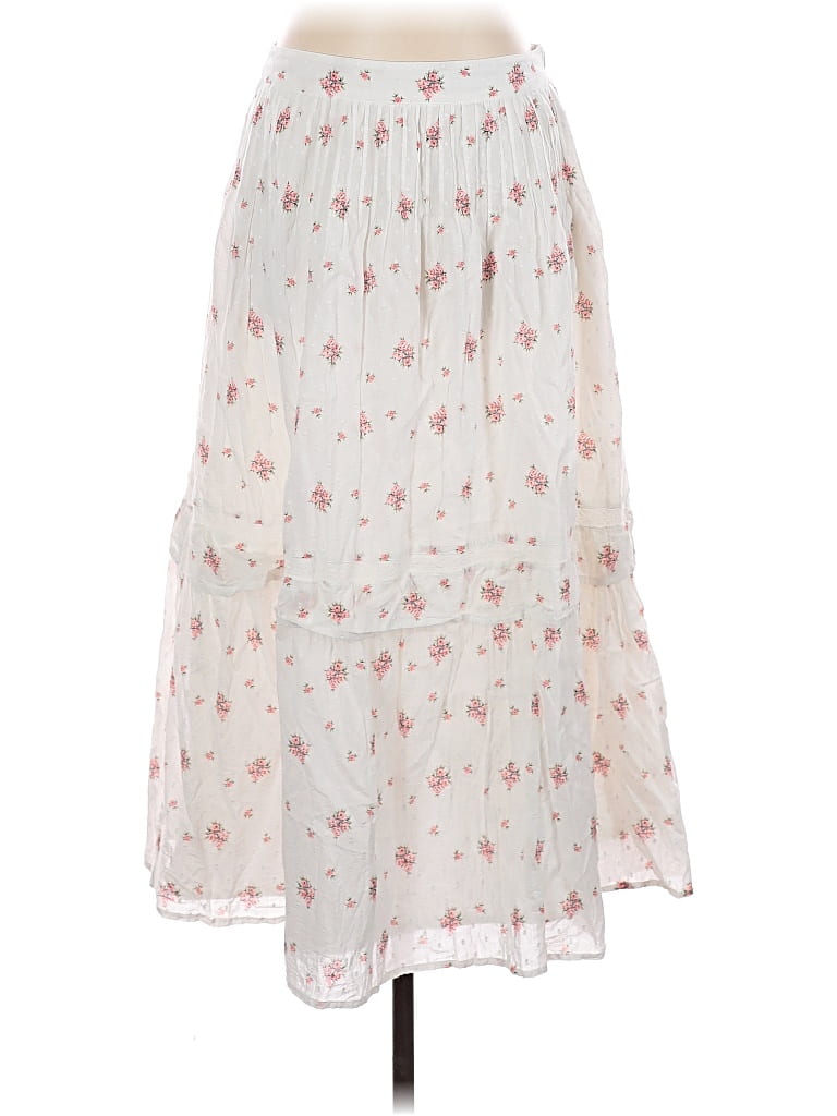 Pre-owned Assorted Brands Casual Skirt In White