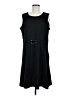 Style&Co Solid Black Casual Dress Size 16 - photo 1
