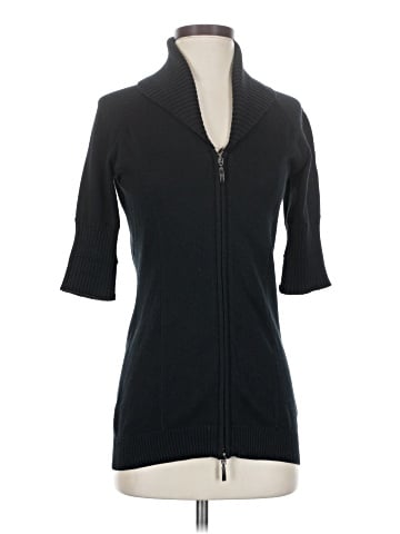 Barneys New York Silk Cardigan (view 1)