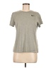 Nike 100% Polyester Gray Active T-Shirt Size M - photo 1