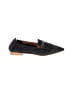 Donna Carolina Black Blue Flats Size EU 37 1/2 - photo 1