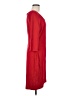 Express Solid Red Casual Dress Size M - photo 4