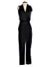 Zara Basic Solid Black Jumpsuit Size XS - photo 1