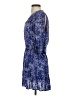 Eight Sixty Paisley Blue Casual Dress Size S - photo 5