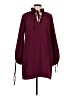 Amanda Uprichard 100% Polyester Burgundy 3/4 Sleeve Blouse Size M - photo 1