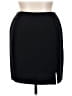 KGR 100% Polyester Solid Black Formal Skirt Size 14 - photo 1