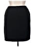 KGR 100% Polyester Solid Black Formal Skirt Size 14 - photo 2