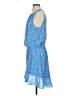 Joie 100% Polyester Paisley Blue Casual Dress Size S - photo 5