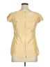 Casual Corner Gold Short Sleeve Top Size 14 - photo 2