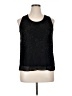 Ecru 100% Rayon Black Sleeveless Blouse Size L - photo 1