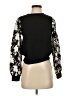 Porridge Floral Black Pullover Sweater Size XXS - photo 1