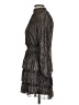 1.State Metallic Black Gold Cocktail Dress Size XS - photo 5
