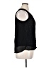 Ecru 100% Rayon Black Sleeveless Blouse Size L - photo 4