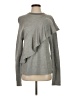 Diane von Furstenberg Gray Pullover Sweater Size P (petite) - photo 1