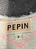 Pepin 100% Cotton Chevron-herringbone Ivory Pullover Sweater Size M - photo 7