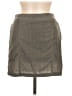Sincerely Jules 100% Polyester Solid Gray Tan Casual Skirt Size M - photo 1