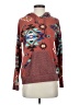 7th Roy Print Brown Pullover Sweater Size S - photo 1