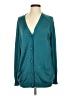 Acne 100% Silk Teal Blue cardigan Size XS - photo 1