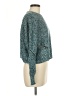 Ann Taylor LOFT Tweed Teal Pullover Sweater Size M - photo 4