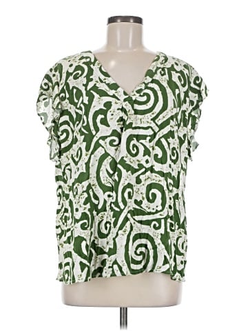 Haute Hippie Short Sleeve Blouse (view 1)