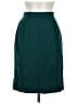 Briggs New York 100% Wool Solid Teal Green Wool Skirt Size 6 - photo 1