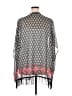Signature Studio 100% Polyester Gray Kimono Size 2X - 3X - photo 2