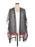 Signature Studio 100% Polyester Gray Kimono Size 2X - 3X - photo 1