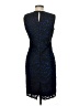 Milly Graphic Blue Cocktail Dress Size 6 - photo 2