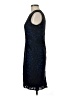Milly Graphic Blue Cocktail Dress Size 6 - photo 5